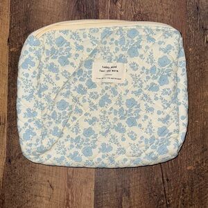Floral Quilted Pouch